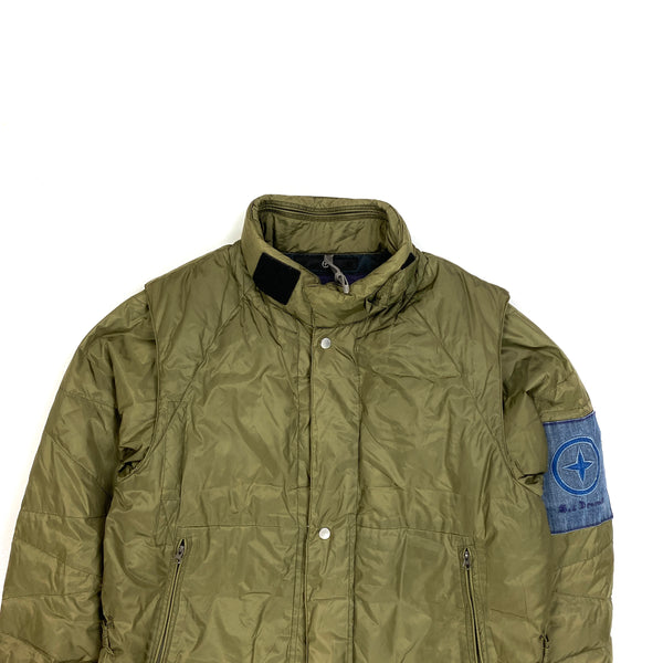 Stone Island 2004 Denims Nylon Padded Jacket