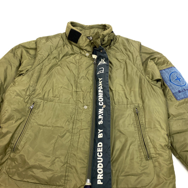 Stone Island 2004 Denims Nylon Padded Jacket