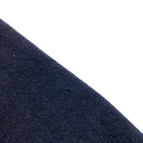 Stone Island 2006 Dark Navy Wool Pullover Hoodie