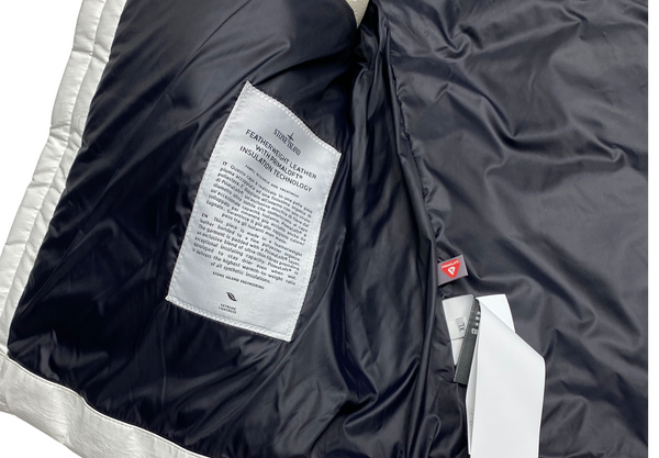 Stone Island 2020 Featherweight Leather Primaloft Jacket