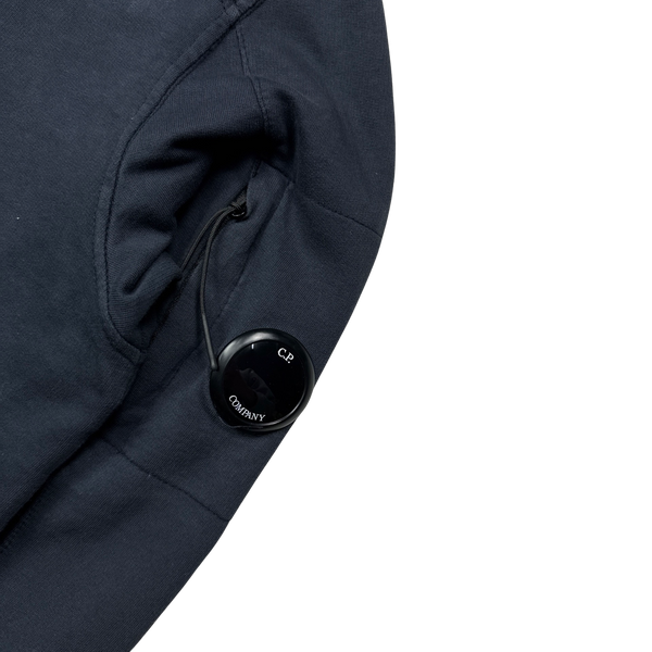 CP Company Navy Quarter Zip Pullover - Small