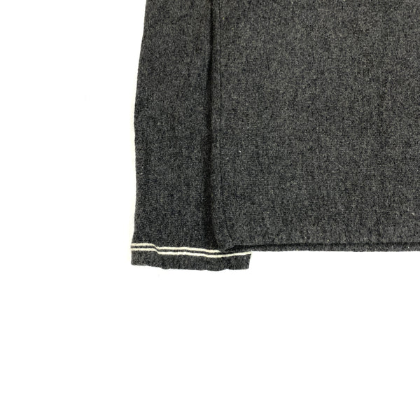 Stone Island 2006 Grey Wool Crewneck Jumper