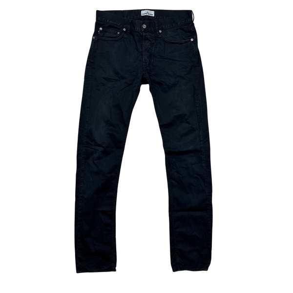 Stone Island 2017 Navy Slim Fit Trousers - 30"