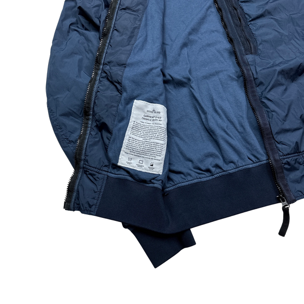 Stone Island 2017 Garment Dyed Crinkle Reps Jacket - Small