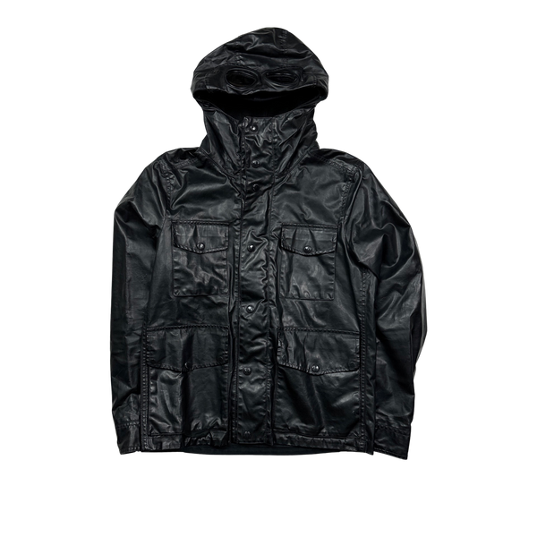 CP Company Oil Skin Goggle Jacket - Medium