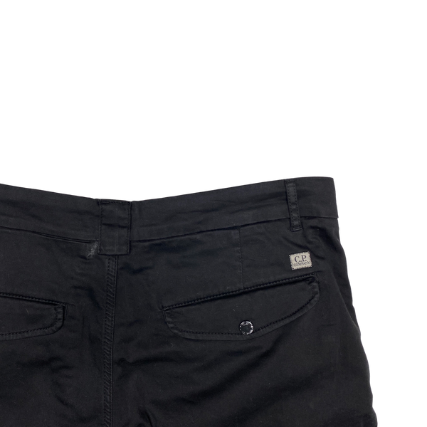 CP Company Loose Fit Black Cargos