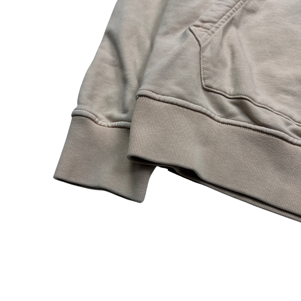 Stone Island 2018 Peach Pullover Hoodie - Large