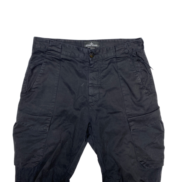 Stone Island Black Shadow Project Tapered Fit Cargos