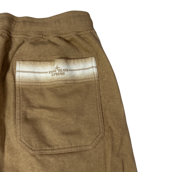 Stone Island x Supreme 2022 Beige Joggers