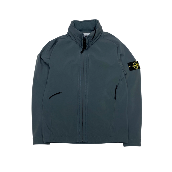 Stone Island 2016 Slate Blue Light Soft Shell R Jacket