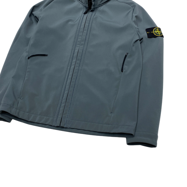 Stone Island 2016 Slate Blue Light Soft Shell R Jacket
