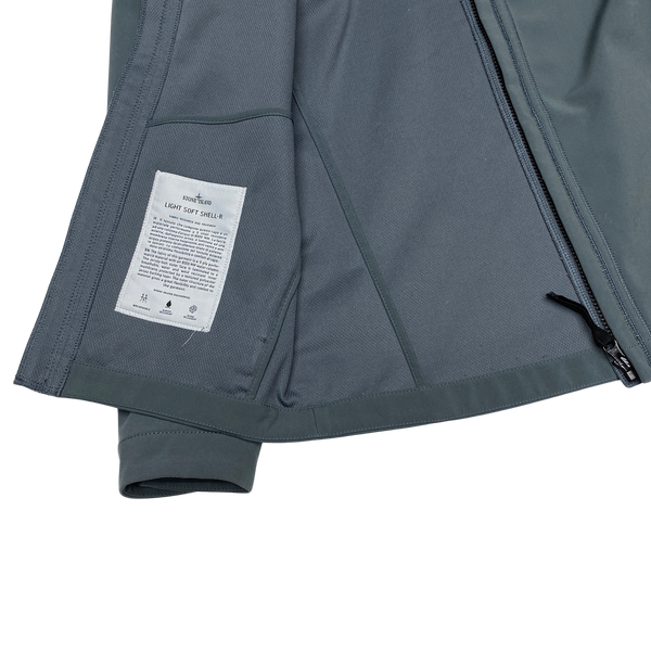 Stone Island 2016 Slate Blue Light Soft Shell R Jacket