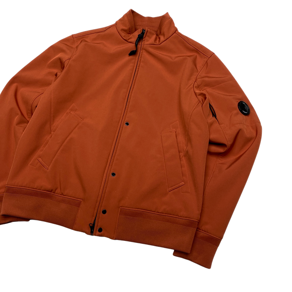 CP Company Orange Soft Shell Lens Viewer Jacket