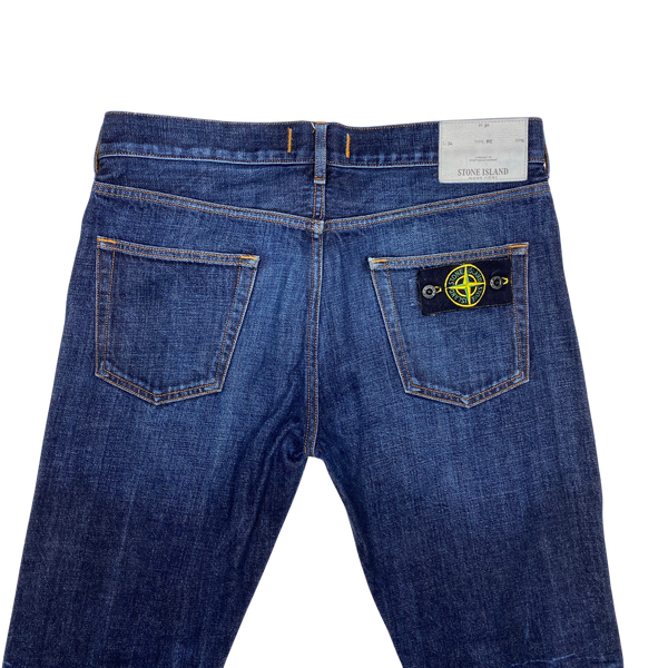Stone Island 2013 Blue Denim Regular Fit Jeans
