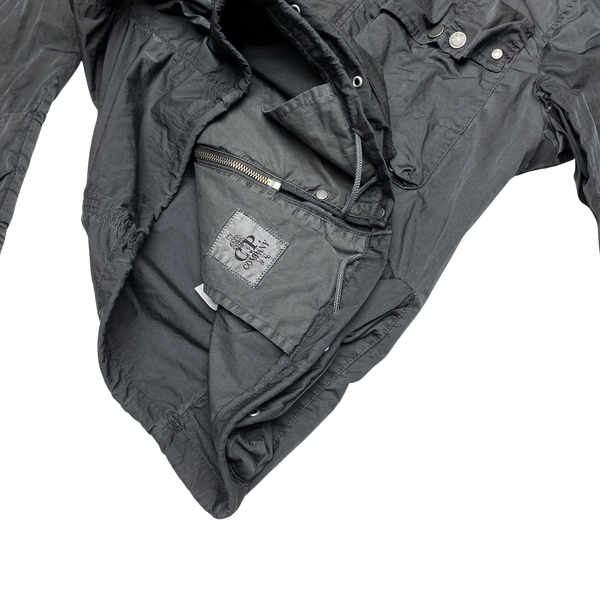 CP Company Grey Shimmer Multi Pocket Mille Goggle Jacket