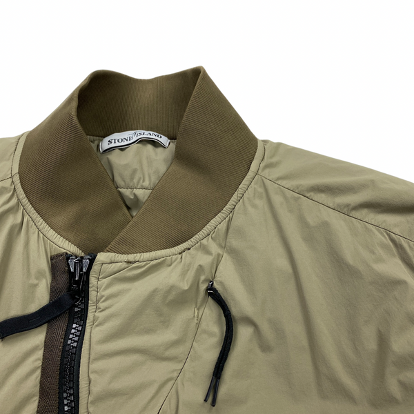 Stone Island Olive Comfort Tech Shell Jacket