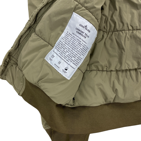 Stone Island Olive Comfort Tech Shell Jacket