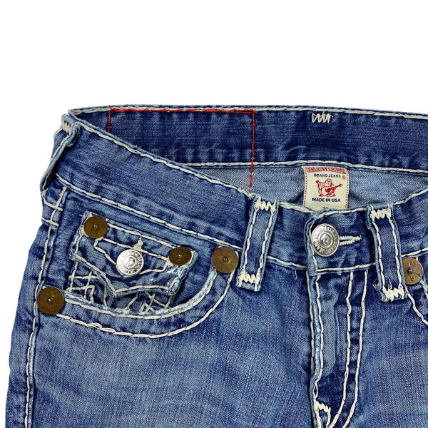 True Religion Ricky Super T Straight Fit Jeans