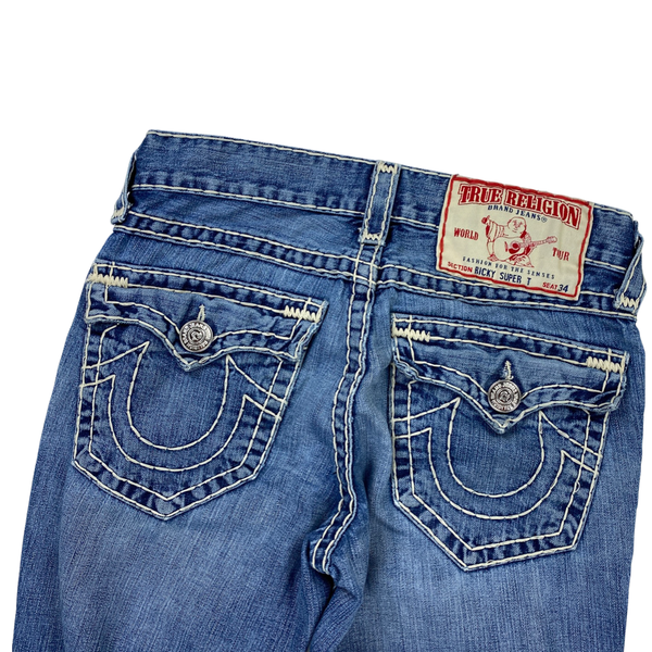 True Religion Ricky Super T Straight Fit Jeans