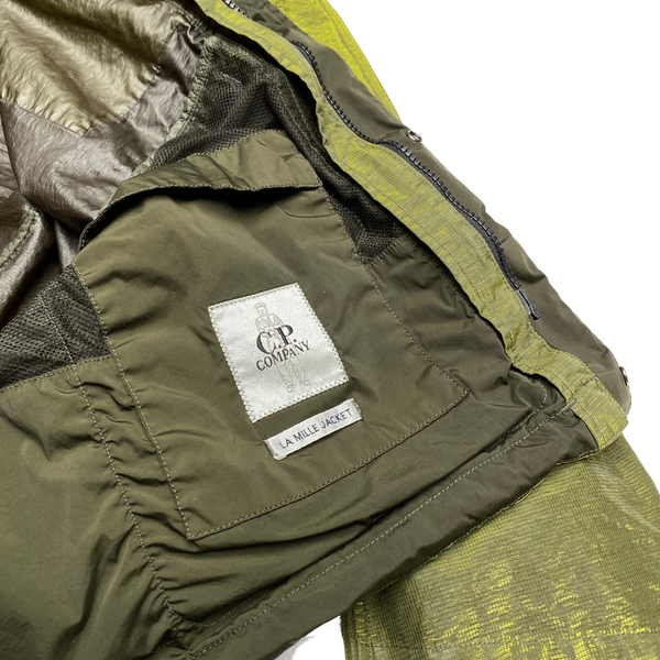 CP Company Green La Mille PRISM Goggle Jacket