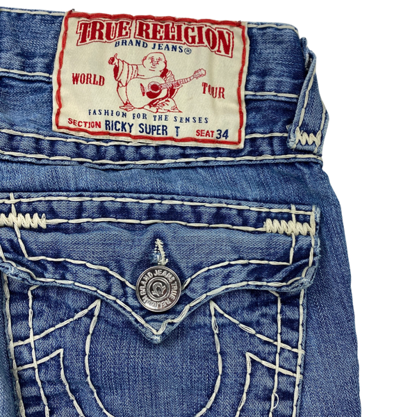 True Religion Ricky Super T Straight Fit Jeans