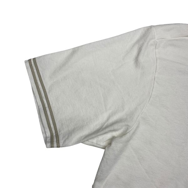 Stone Island Thick Cotton Off White T Shirt