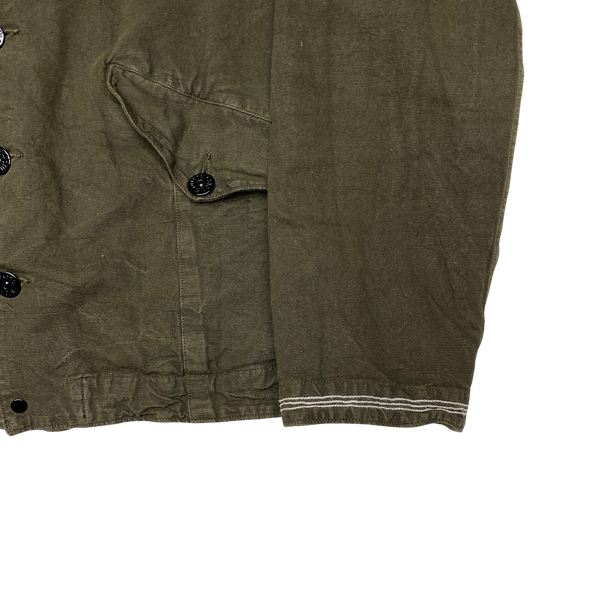 Stone Island Vintage 2003 Khaki Green Compact Jacket