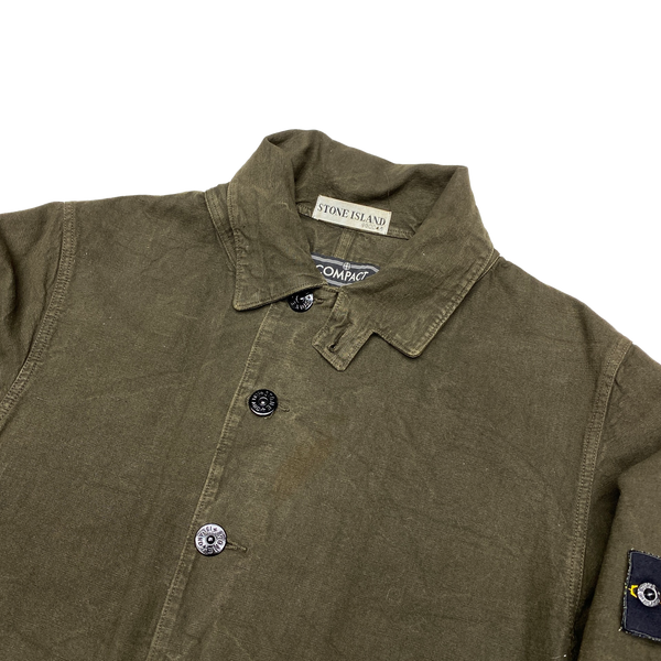 Stone Island Vintage 2003 Khaki Green Compact Jacket