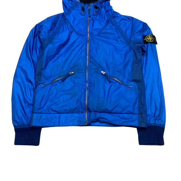 Stone Island 2009 Blue Hooded Tyveck Jacket