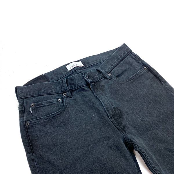 Stone Island Black Slim Fit Jeans