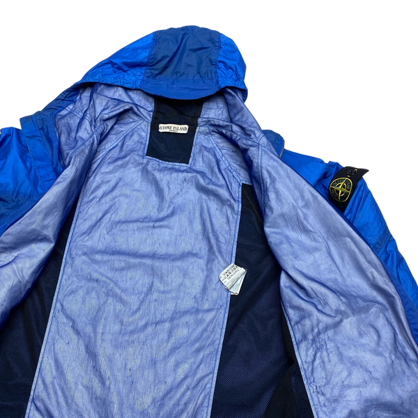 Stone Island 2009 Blue Hooded Tyveck Jacket