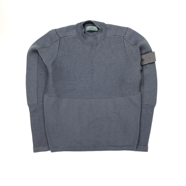 Stone Island Grey Ghost Knitted Crewneck