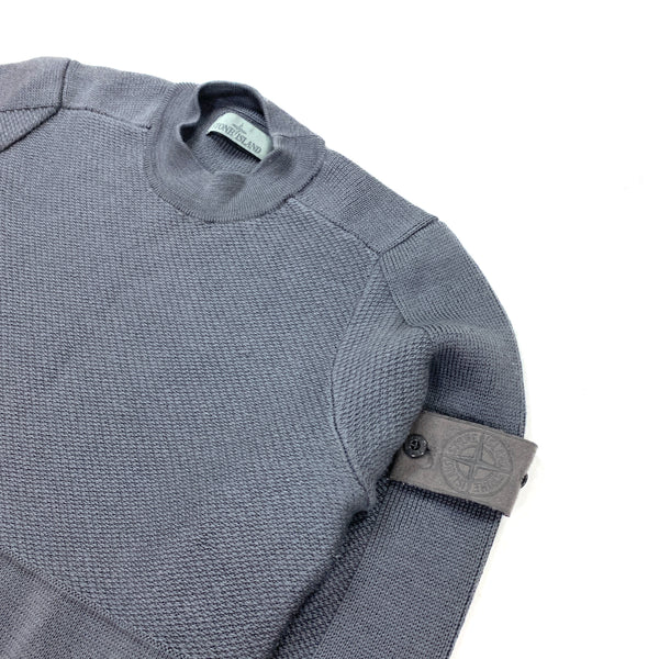Stone Island Grey Ghost Knitted Crewneck