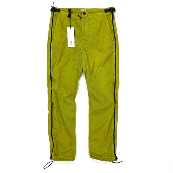 CP Company Lime Re Colour Nylon Trousers 32"w