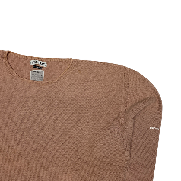 Stone Island SS2000 Vintage Pink Cotton Knit