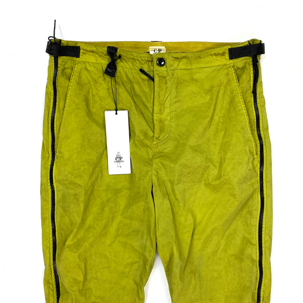 CP Company Lime Re Colour Nylon Trousers 30"w