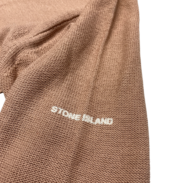 Stone Island SS2000 Vintage Pink Cotton Knit