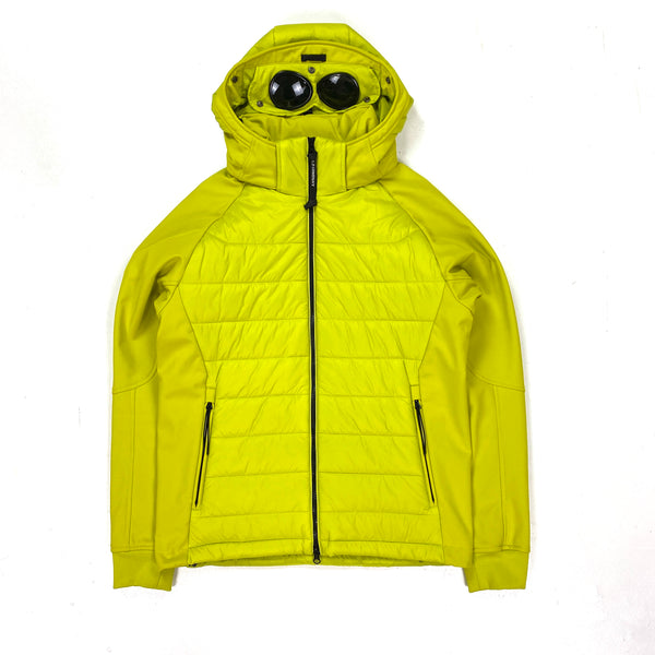 CP Company Yellow Padded Soft Shell Jacket