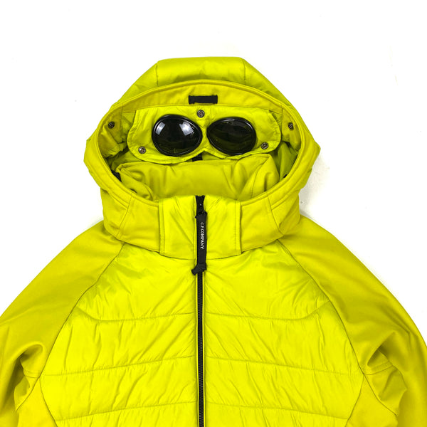 CP Company Yellow Padded Soft Shell Jacket