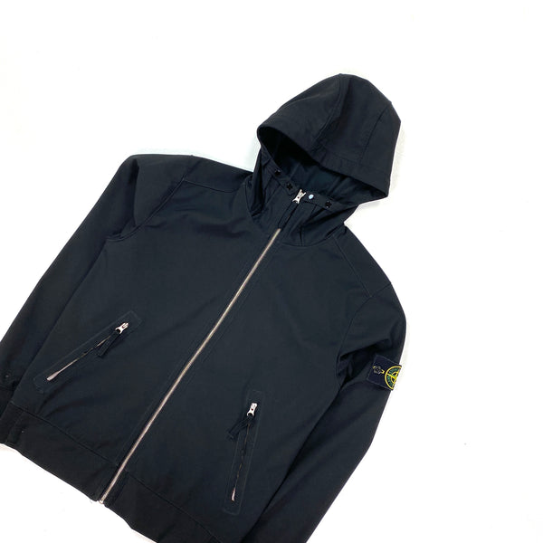 Stone Island Black Light Soft Shell Jacket