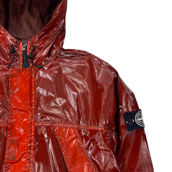 Stone Island 2012 Red Prismatica Hooded Jacket