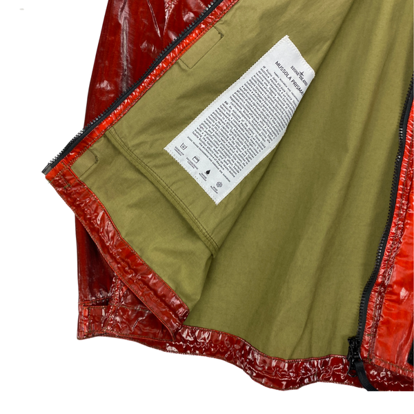 Stone Island 2012 Red Prismatica Hooded Jacket