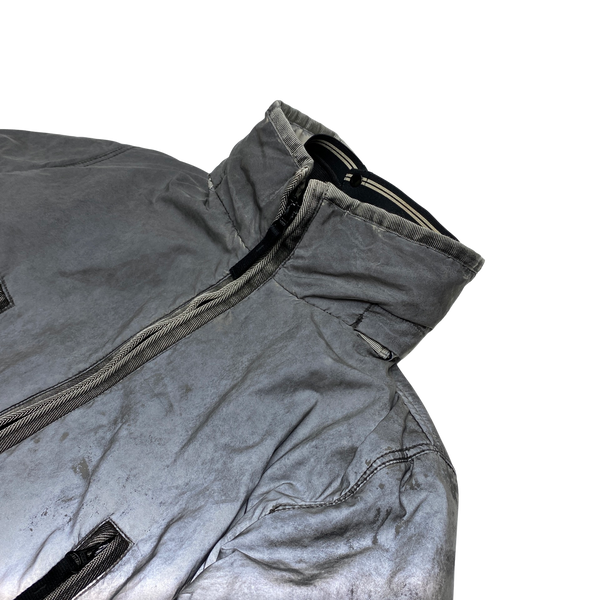 Stone Island 2012 Silver Liquid Reflective 30th Anni Jacket