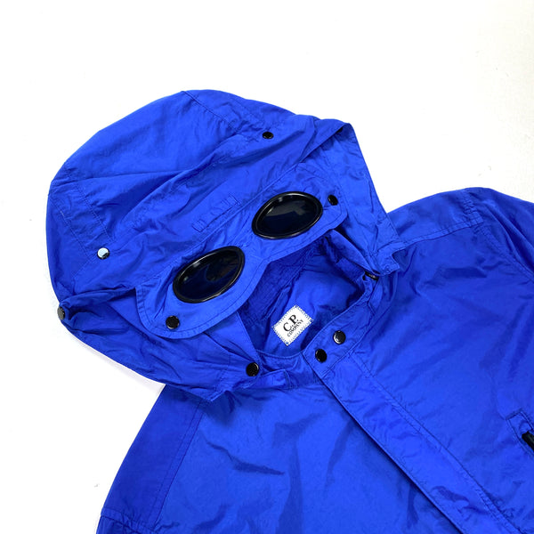 CP Company Blue Chrome Goggle Jacket