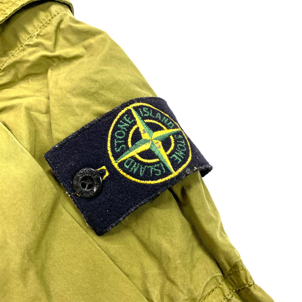 Stone Island Olive Green Tapered Cargo Trousers