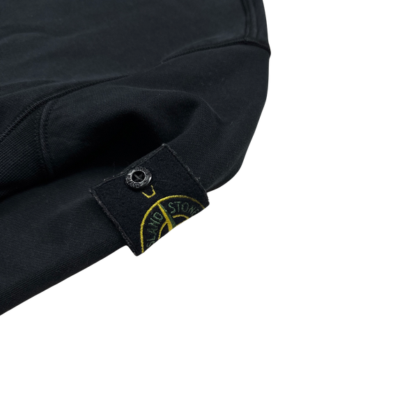 Stone Island 2019 Black Crewneck Sweatshirt - Small