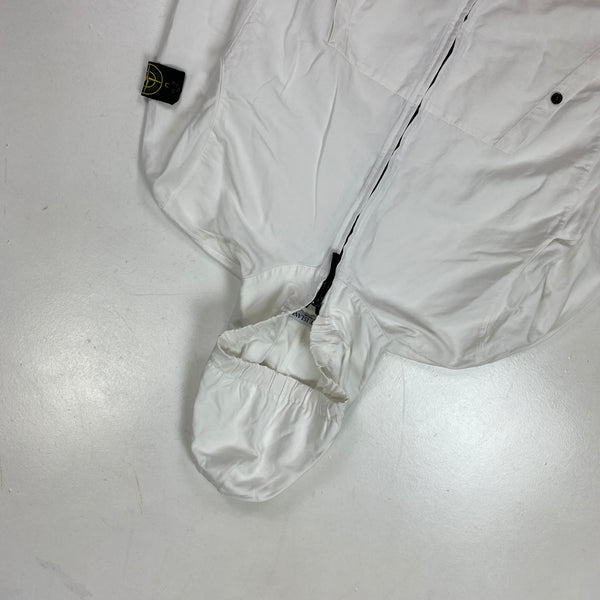 Stone Island White Cotton 2004 Jacket