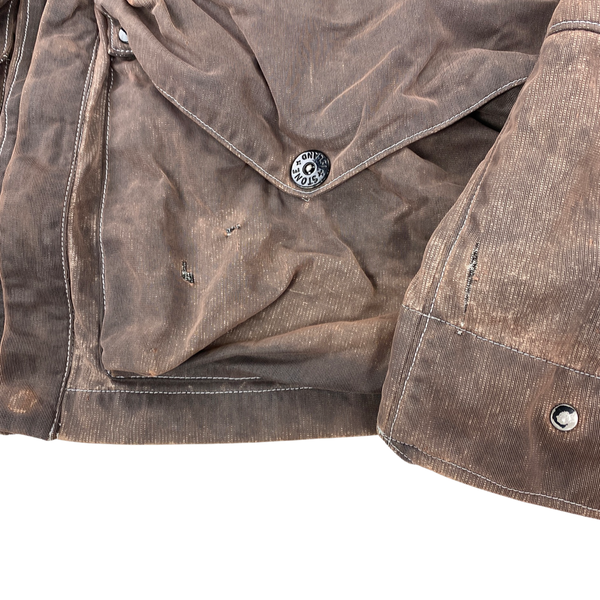 Stone Island Brown 2009 Tyveck Multipocket Jacket