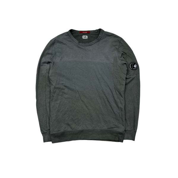 CP Company Grey Re Colour Crewneck - Medium