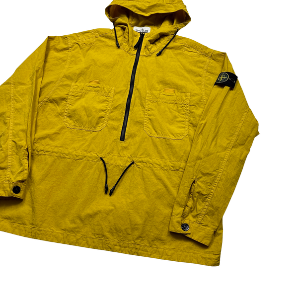 Stone island yellow smock on sale